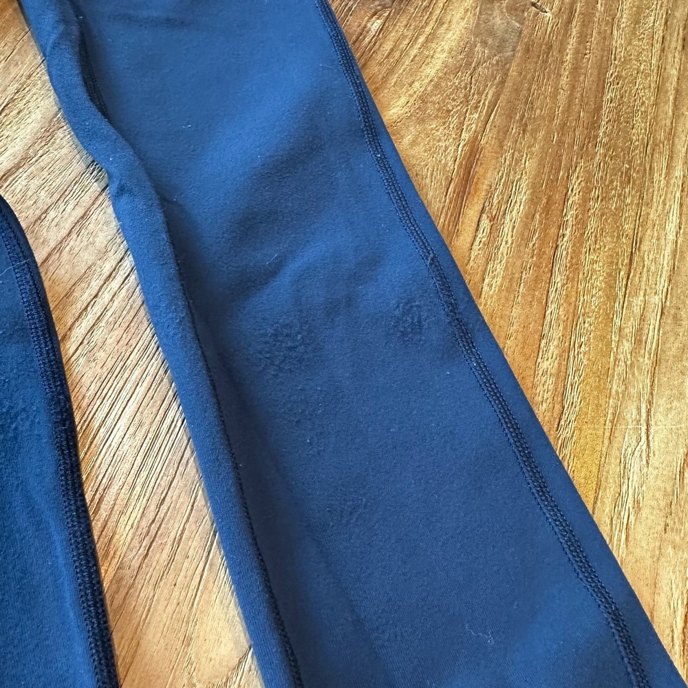 Lululemon Athletic Women’s Navy Stretch Pants Gym Workout Drawstring Waist - Picture 7 of 10